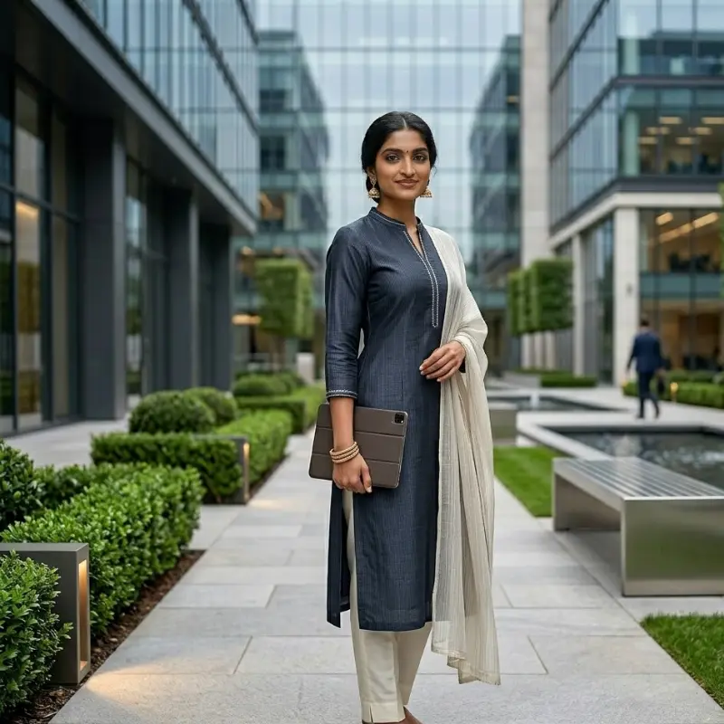 Office Wear Kurtis