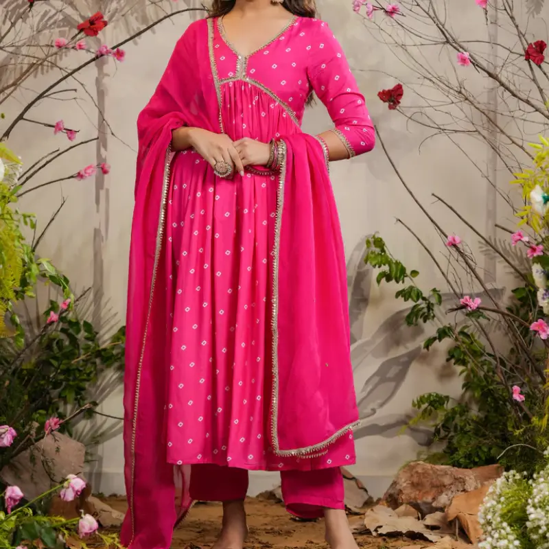 Navy Blue Formal Office Wear Kurti